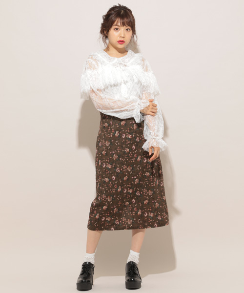 apres jour（アプレジュール）の「チュールアソートフリル襟ブラウス【ZOZOTOWN限定アイテム】（シャツ/ブラウス・レディース・その他/オフホワイト/ホワイト・フリー）」の20枚目の写真