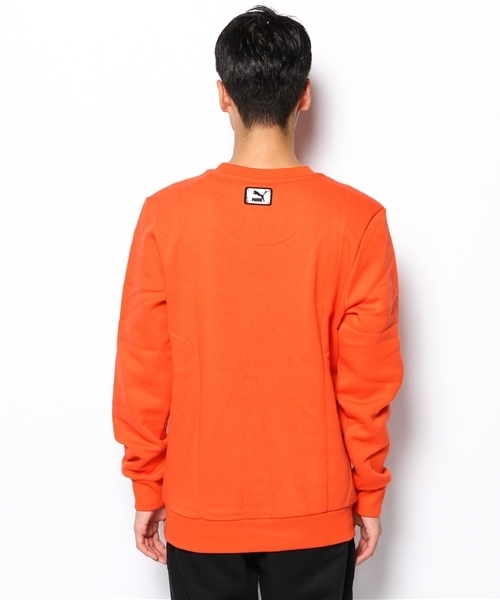 PUMA（プーマ）の「X スウェット - progressive youth（スウェット・メンズ・ブラック/オレンジ・LARGE/MEDIUM/SMALL/X-LARGE/X-SMALL）」の5枚目の写真