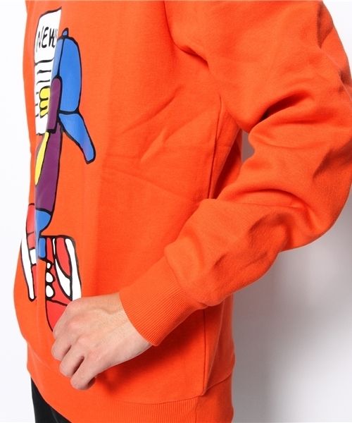 PUMA（プーマ）の「X スウェット - progressive youth（スウェット・メンズ・ブラック/オレンジ・LARGE/MEDIUM/SMALL/X-LARGE/X-SMALL）」の8枚目の写真