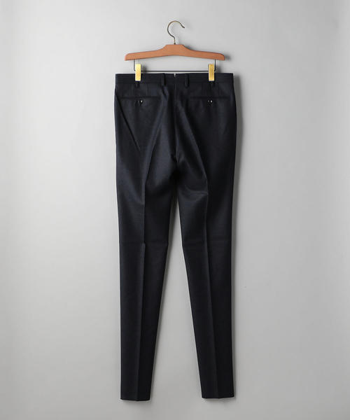 UNITED ARROWS（ユナイテッドアローズ）の「UADT サキソニー ノープリーツ テーパードパンツ（スラックス・メンズ・ネイビー/グレー・52/54/46/44/50/42/48）」の6枚目の写真