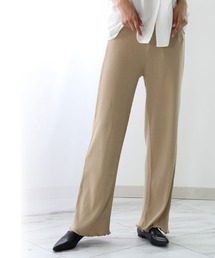 classicalelf | 裾メロウ加工のリブパンツ(その他パンツ)