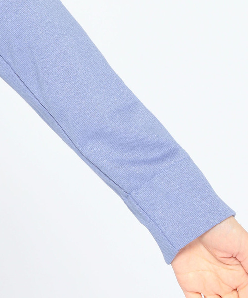 A/C DESIGN BY ALPHA CUBIC(エーシーデザインバイアルファキュービック)の「ラメポンチタックプルオーバー(Tシャツ/カットソー・レディース・ライトグレー/ブラック/サックスブルー・M size/L size)」の13枚目の写真
