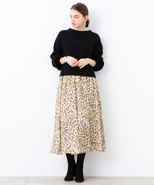 STUDIOUS（ステュディオス）の「【STUDIOUS】カシミヤ混 ボリュームスリーブニット（ニット/セーター・レディース・ホワイト/ブラック/ベージュ・FREE）」の6枚目の写真