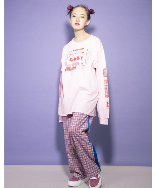 Candy Stripper（キャンディストリッパー）の「LINED CHECK パンツ（その他パンツ・レディース・ライトブルー/ベージュ/ピンク・1/2）」の3枚目の写真