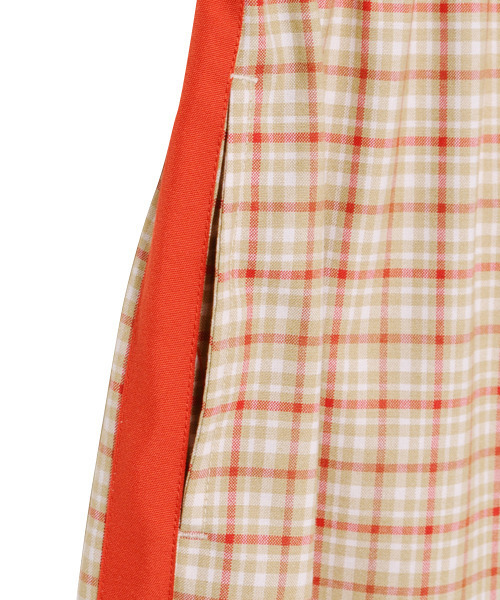 Candy Stripper（キャンディストリッパー）の「LINED CHECK パンツ（その他パンツ・レディース・ライトブルー/ベージュ/ピンク・1/2）」の10枚目の写真