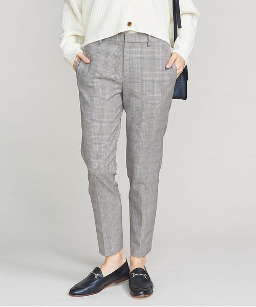 BEAUTY&YOUTH UNITED ARROWS（ビューティーアンドユースユナイテッドアローズ）の「BY 裏起毛9分丈トラウザーパンツ 2 ◆（その他パンツ・レディース・ブラック/その他1・LARGE/SMALL/MEDIUM）」の2枚目の写真