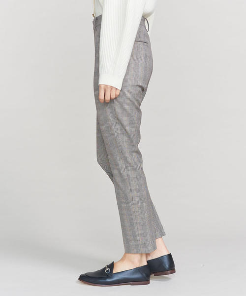 BEAUTY&YOUTH UNITED ARROWS（ビューティーアンドユースユナイテッドアローズ）の「BY 裏起毛9分丈トラウザーパンツ 2 ◆（その他パンツ・レディース・ブラック/その他1・LARGE/SMALL/MEDIUM）」の4枚目の写真