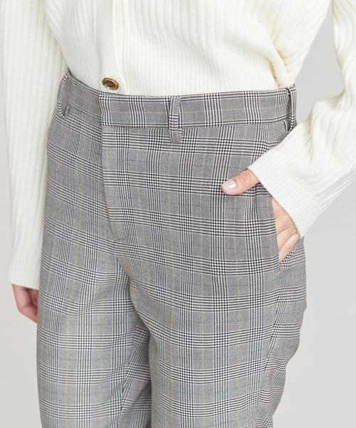 BEAUTY&YOUTH UNITED ARROWS（ビューティーアンドユースユナイテッドアローズ）の「BY 裏起毛9分丈トラウザーパンツ 2 ◆（その他パンツ・レディース・ブラック/その他1・LARGE/SMALL/MEDIUM）」の7枚目の写真