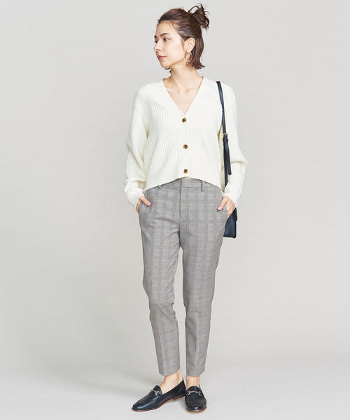 BEAUTY&YOUTH UNITED ARROWS（ビューティーアンドユースユナイテッドアローズ）の「BY 裏起毛9分丈トラウザーパンツ 2 ◆（その他パンツ・レディース・ブラック/その他1・LARGE/SMALL/MEDIUM）」の12枚目の写真