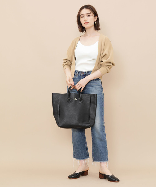 ADAM ET ROPE'(アダムエロペ)の「【洗える】ウォッシャブルニットカーディガン(カーディガン/ボレロ・レディース・オフホワイト/ネイビー/ベージュ・FREE)」の20枚目の写真