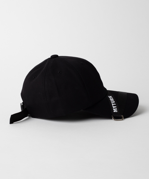 WEGO（ウィゴー）の「WEGO/テープロゴキャップ（キャップ・レディース・ホワイト/ブラック・FREE）」の4枚目の写真