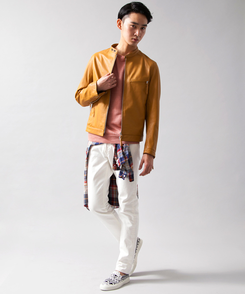 BEAUTY&YOUTH UNITED ARROWS（ビューティーアンドユースユナイテッドアローズ）の「BY ∴ ゴート シングル ライダース◆（ライダースジャケット・メンズ・ブラック/グレー/ブラウン・MEDIUM/LARGE/SMALL/X-LARGE）」の12枚目の写真