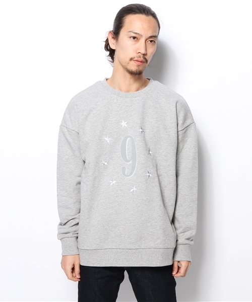 Lui's(ルイス)の「Lui's ナンバリングプルオーバースウェット(ドルマンスリーブ)(スウェット・メンズ・グレー/ネイビー/ブラック・FREE)」の13枚目の写真