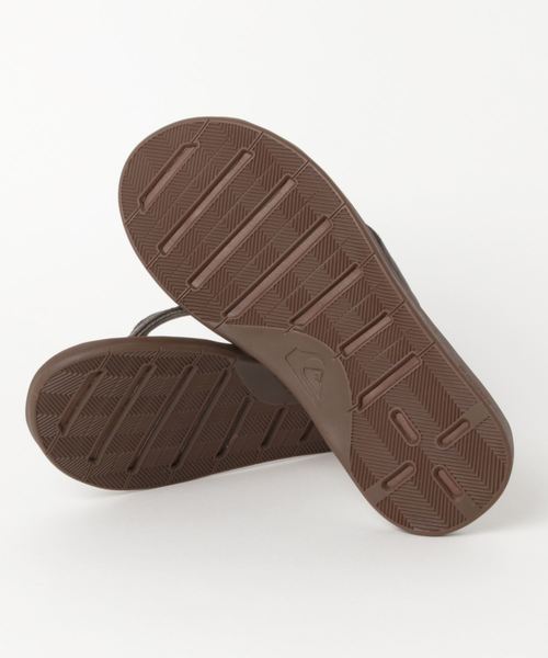 Quiksilver（クイックシルバー）の「ビーチサンダル QUIKSILVER AQYL100843（サンダル・メンズ・ブラック/ブラウン・26.0cm/27.0cm/28.0cm）」の4枚目の写真