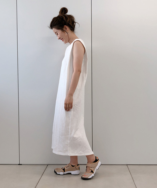 DouDou（ドゥドゥ）の「スラブサーマルワンピース（ワンピース・レディース・ブラック/ブラウン/オフホワイト・FREE）」の16枚目の写真