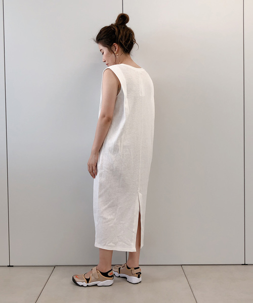 DouDou（ドゥドゥ）の「スラブサーマルワンピース（ワンピース・レディース・ブラック/ブラウン/オフホワイト・FREE）」の15枚目の写真