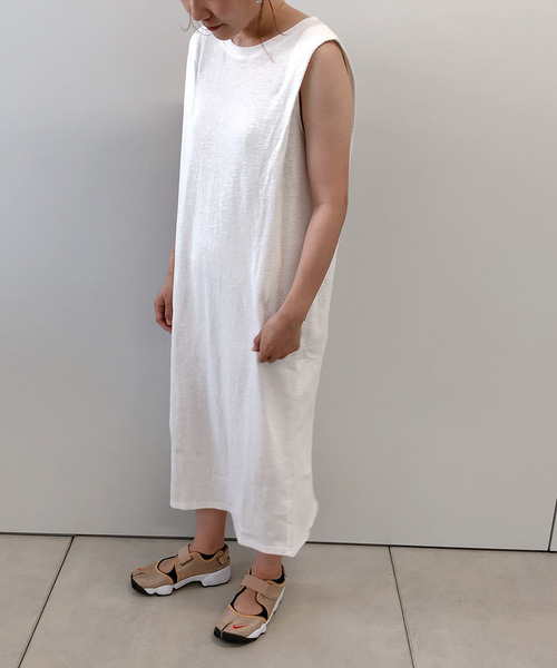 DouDou（ドゥドゥ）の「スラブサーマルワンピース（ワンピース・レディース・ブラック/ブラウン/オフホワイト・FREE）」の13枚目の写真