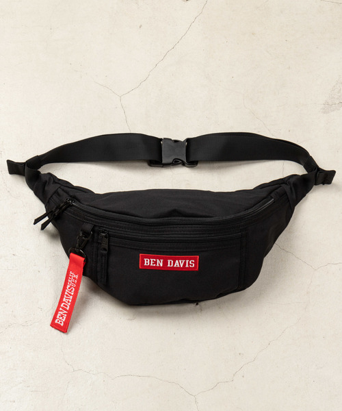 BEN DAVIS(ベンデイビス)の「WEGO/BEN DAVIS BOXLOGO WAIST BAG(ボディバッグ/ウエストポーチ・メンズ・ブラック/レッド/ピンク・FREE)」の18枚目の写真