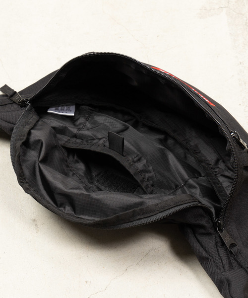 BEN DAVIS(ベンデイビス)の「WEGO/BEN DAVIS BOXLOGO WAIST BAG(ボディバッグ/ウエストポーチ・メンズ・ブラック/レッド/ピンク・FREE)」の7枚目の写真