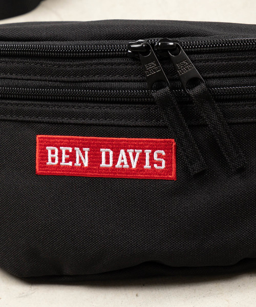 BEN DAVIS(ベンデイビス)の「WEGO/BEN DAVIS BOXLOGO WAIST BAG(ボディバッグ/ウエストポーチ・メンズ・ブラック/レッド/ピンク・FREE)」の15枚目の写真