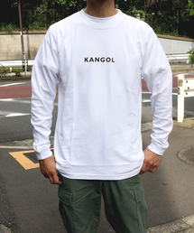 【KANGOL/カンゴール】プリントロングスリーブTシャツ