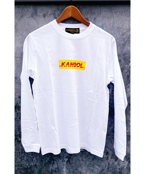 KANGOL（カンゴール）の「【KANGOL/カンゴール】プリントロングスリーブTシャツ（Tシャツ/カットソー・メンズ・ホワイト/ブラック/ホワイト系その他/ブラック系その他/ホワイト系その他2/ブラック系その他2/ホワイト系その他3/ブラック系その他3/グレー・MEDIUM/LARGE/X-LARGE/SMALL）」の4枚目の写真