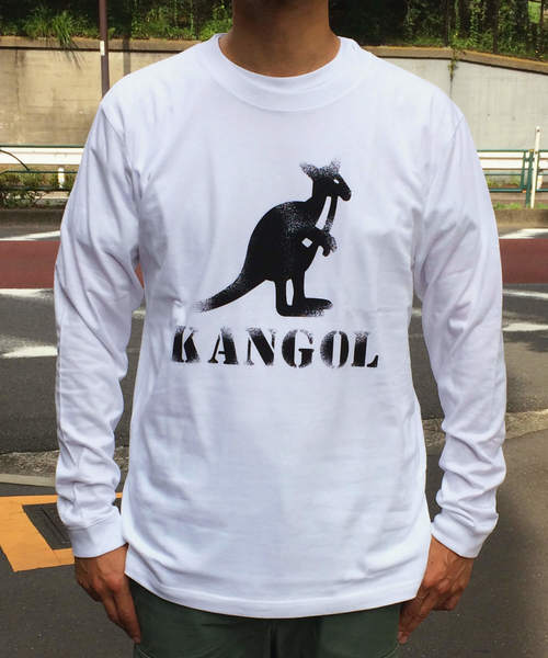 KANGOL（カンゴール）の「【KANGOL/カンゴール】プリントロングスリーブTシャツ（Tシャツ/カットソー・メンズ・ホワイト/ブラック/ホワイト系その他/ブラック系その他/ホワイト系その他2/ブラック系その他2/ホワイト系その他3/ブラック系その他3/グレー・MEDIUM/LARGE/X-LARGE/SMALL）」の19枚目の写真