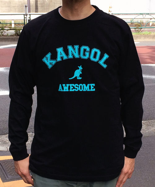 KANGOL（カンゴール）の「【KANGOL/カンゴール】プリントロングスリーブTシャツ（Tシャツ/カットソー・メンズ・ホワイト/ブラック/ホワイト系その他/ブラック系その他/ホワイト系その他2/ブラック系その他2/ホワイト系その他3/ブラック系その他3/グレー・MEDIUM/LARGE/X-LARGE/SMALL）」の17枚目の写真