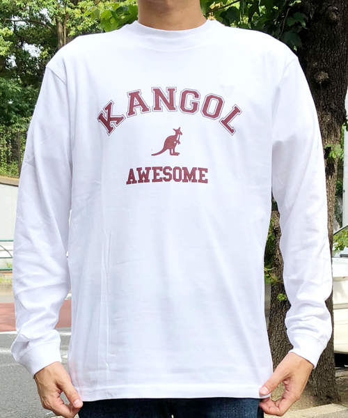KANGOL（カンゴール）の「【KANGOL/カンゴール】プリントロングスリーブTシャツ（Tシャツ/カットソー・メンズ・ホワイト/ブラック/ホワイト系その他/ブラック系その他/ホワイト系その他2/ブラック系その他2/ホワイト系その他3/ブラック系その他3/グレー・MEDIUM/LARGE/X-LARGE/SMALL）」の16枚目の写真