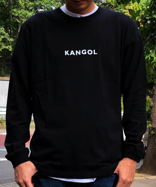 KANGOL（カンゴール）の「【KANGOL/カンゴール】プリントロングスリーブTシャツ（Tシャツ/カットソー・メンズ・ホワイト/ブラック/ホワイト系その他/ブラック系その他/ホワイト系その他2/ブラック系その他2/ホワイト系その他3/ブラック系その他3/グレー・MEDIUM/LARGE/X-LARGE/SMALL）」の14枚目の写真