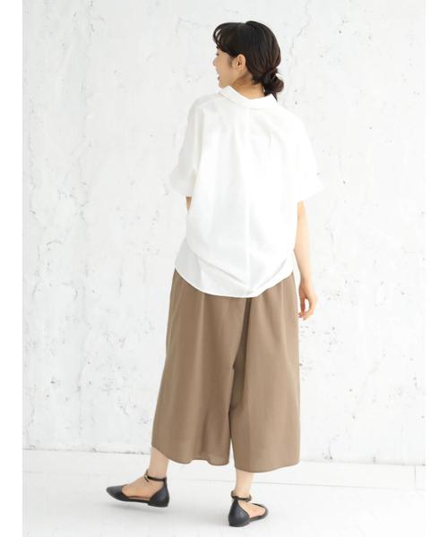 earth music&ecology（アースミュージックアンドエコロジー）の「アキイロカラータックギャザースカーチョ（その他パンツ・レディース・ブラック/ブラウン/レッド/グリーン/マスタード/モカ・FREE）」の18枚目の写真