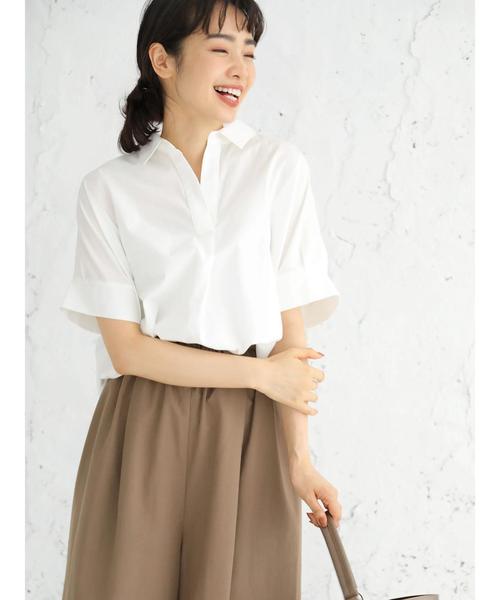 earth music&ecology（アースミュージックアンドエコロジー）の「アキイロカラータックギャザースカーチョ（その他パンツ・レディース・ブラック/ブラウン/レッド/グリーン/マスタード/モカ・FREE）」の17枚目の写真