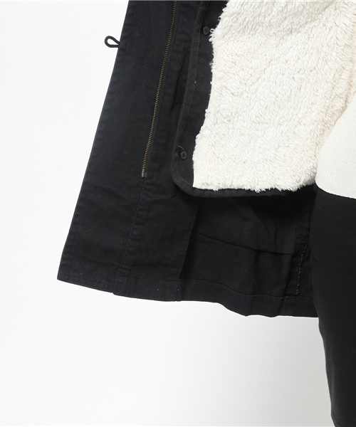 Heather(ヘザー)の「ボアライナーツキモッズコート 547372(モッズコート・レディース・カーキ/ネイビー・SMALL/MEDIUM)」の14枚目の写真