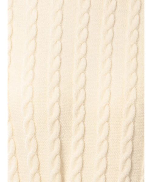 dazzlin（ダズリン）の「ケーブルマキシワンピース（ワンピース・レディース・アイボリー/ピンク/オレンジ/ブラウン・FREE）」の16枚目の写真