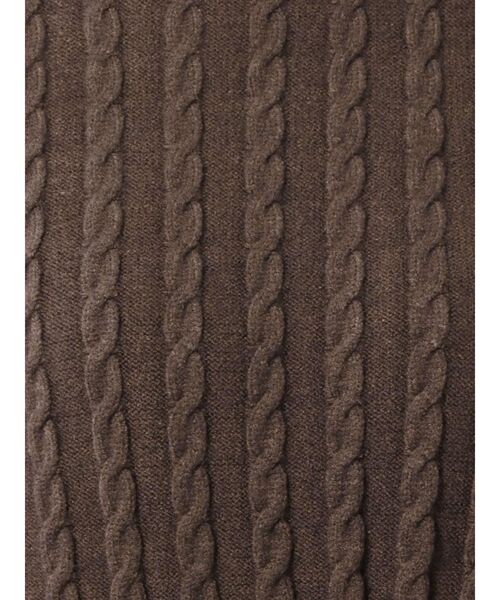 dazzlin（ダズリン）の「ケーブルマキシワンピース（ワンピース・レディース・アイボリー/ピンク/オレンジ/ブラウン・FREE）」の14枚目の写真