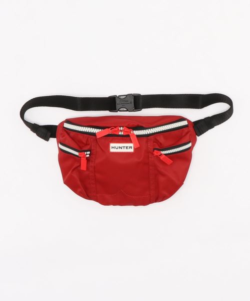 HUNTER（ハンター）の「ORIGINAL NYLON BUMBAG（ボディバッグ/ウエストポーチ・レディース・ブルー/ピンク/グレー/ブラック/グリーン/レッド・FREE）」の6枚目の写真