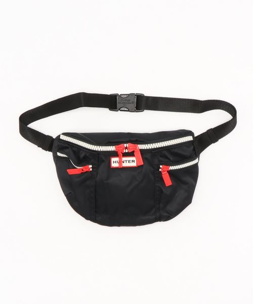 HUNTER（ハンター）の「ORIGINAL NYLON BUMBAG（ボディバッグ/ウエストポーチ・レディース・ブルー/ピンク/グレー/ブラック/グリーン/レッド・FREE）」の11枚目の写真