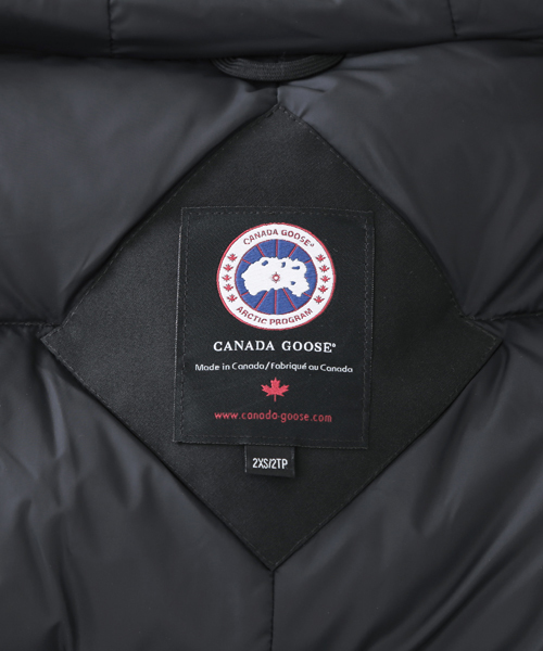 Ray BEAMS(レイビームス)の「CANADA GOOSE / "Jasper"(ダウンジャケット/コート・レディース・ブラック/ブラウン系その他/ネイビー・X-SMALL/XX-SMALL)」の13枚目の写真