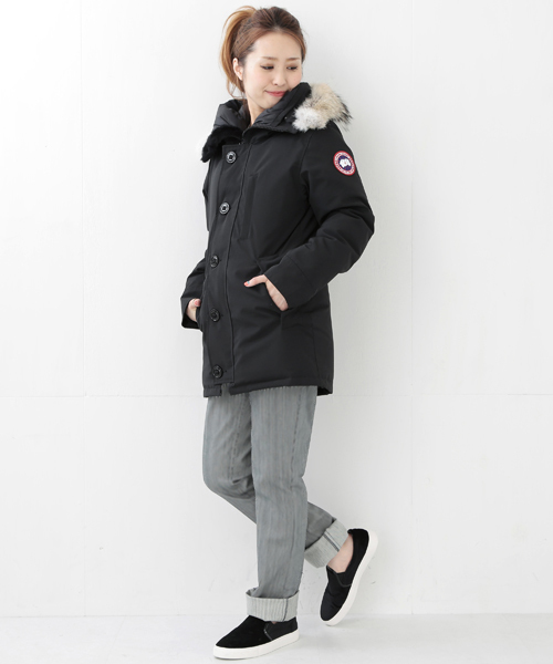 Ray BEAMS(レイビームス)の「CANADA GOOSE / "Jasper"(ダウンジャケット/コート・レディース・ブラック/ブラウン系その他/ネイビー・X-SMALL/XX-SMALL)」の16枚目の写真