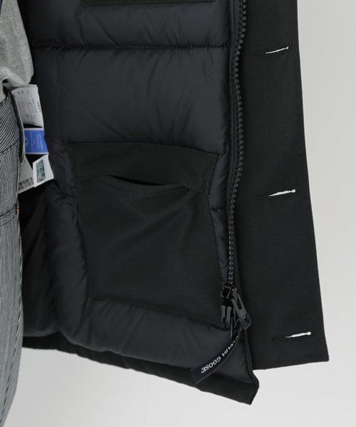 Ray BEAMS(レイビームス)の「CANADA GOOSE / "Jasper"(ダウンジャケット/コート・レディース・ブラック/ブラウン系その他/ネイビー・X-SMALL/XX-SMALL)」の10枚目の写真