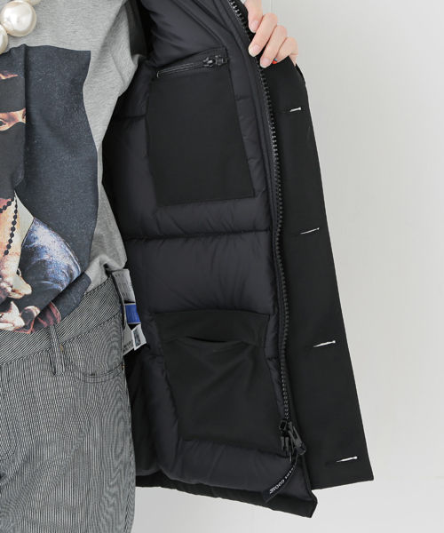 Ray BEAMS(レイビームス)の「CANADA GOOSE / "Jasper"(ダウンジャケット/コート・レディース・ブラック/ブラウン系その他/ネイビー・X-SMALL/XX-SMALL)」の11枚目の写真