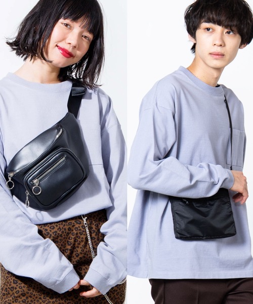 WEGO（ウィゴー）の「WEGO/ヘビーウエイトビッグシルエットロンT（Tシャツ/カットソー・メンズ・ホワイト/ベージュ/グリーン系その他/ライトイエロー/パープル/ブラック/ブルー系その他/カーキ・MEDIUM/LARGE）」の7枚目の写真