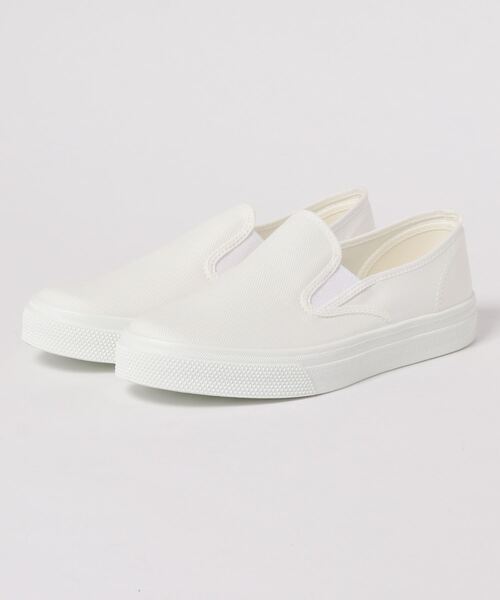 ASAHI SHOES（アサヒシューズ）の「アサヒ スリッポン スニーカー(アサヒ501)（スニーカー・レディース・グレー/ネイビー/ホワイト/ブラック・26.5cm/25.5cm/24.5cm/27.0cm/24.0cm/22.5cm/28.5cm/23.0cm/25.0cm/27.5cm/23.5cm/26.0cm/22.0cm/21.0cm/21.5cm/30.0cm）」の9枚目の写真