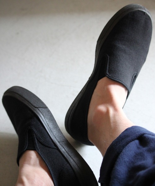 ASAHI SHOES（アサヒシューズ）の「アサヒ スリッポン スニーカー(アサヒ501)（スニーカー・レディース・グレー/ネイビー/ホワイト/ブラック・26.5cm/25.5cm/24.5cm/27.0cm/24.0cm/22.5cm/28.5cm/23.0cm/25.0cm/27.5cm/23.5cm/26.0cm/22.0cm/21.0cm/21.5cm/30.0cm）」の16枚目の写真