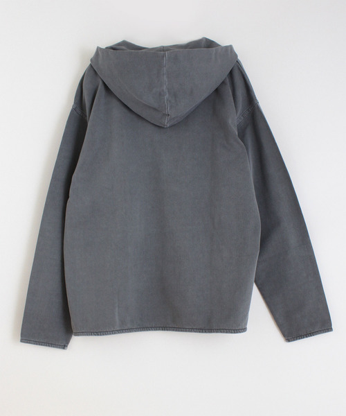 RNA-N（アールエヌエーエヌ）の「M1374 顔料染めインレイメキシカンパーカー（パーカー・レディース・パープル/スミクロ/キナリ・MEDIUM）」の7枚目の写真