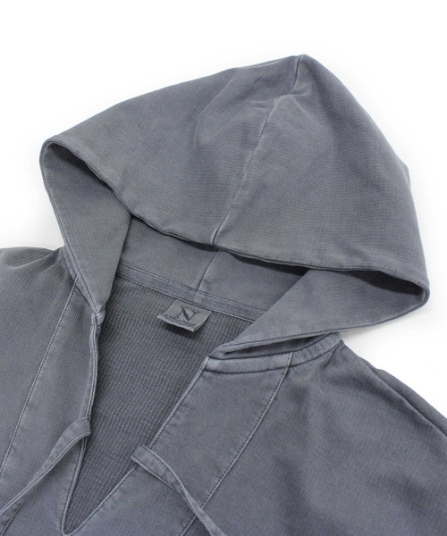 RNA-N（アールエヌエーエヌ）の「M1374 顔料染めインレイメキシカンパーカー（パーカー・レディース・パープル/スミクロ/キナリ・MEDIUM）」の10枚目の写真