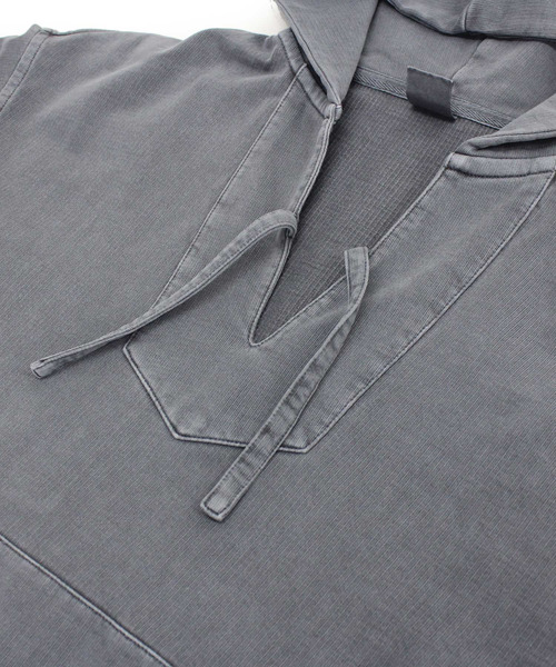 RNA-N（アールエヌエーエヌ）の「M1374 顔料染めインレイメキシカンパーカー（パーカー・レディース・パープル/スミクロ/キナリ・MEDIUM）」の4枚目の写真