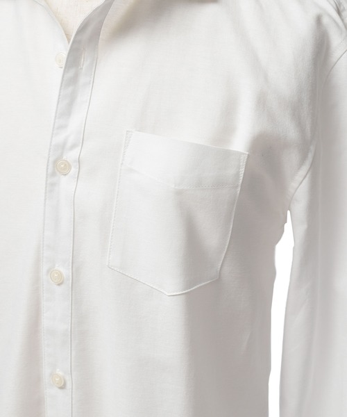 epa オックスフォードシャツ　ホワイト　白 half oxford shirt