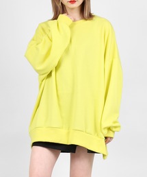 DING | DING/無地カラービッグシルエットスウェット(スウェット)