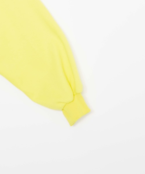 DING(ディング)の「DING/無地カラービッグシルエットスウェット(スウェット・レディース・イエロー/ブラック/ブルー・FREE)」の9枚目の写真